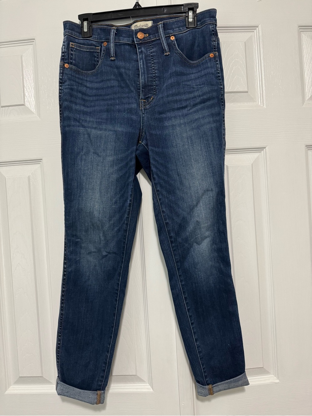 Madewell Women's High Rise‎ Indigo Slim Skinny Jeans